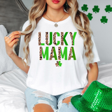 Lucky Mama Leopard DTF Print
