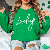 Distressed Lucky DTF Print
