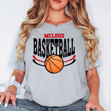 McLoud Basketball DTF Print