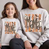 Mama & Mini Ghost Halloween DTF Print