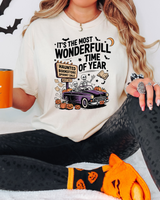 Haunted Most Wonderful Time DTF Print Design