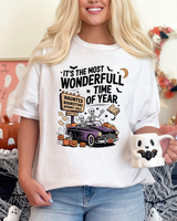 Haunted Most Wonderful Time DTF Print Design