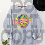 MustangsNeon Bolt DTF Print