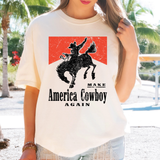 Make America Cowboy Again Distressed DTF Print