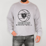 Bears Basketball Silhouette DTF Print