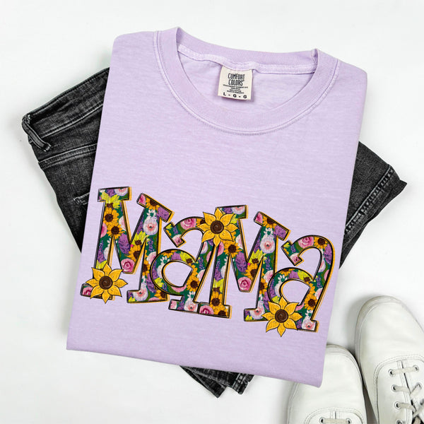 Mama Sunflower DTF Print