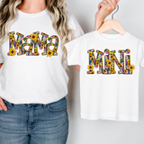 Mama Sunflower DTF Print