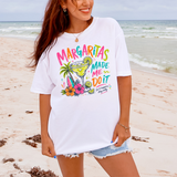 Margaritas Made Me Do It DTF print