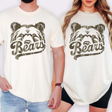 Bears Camo Swoosh DTF Print
