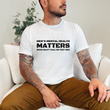 Mens Mental Health Matters DTF Print
