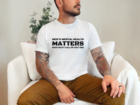 Mens Mental Health Matters DTF Print