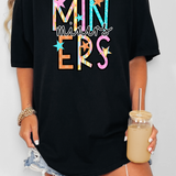 Miners Star Doodle Mix DTF Print