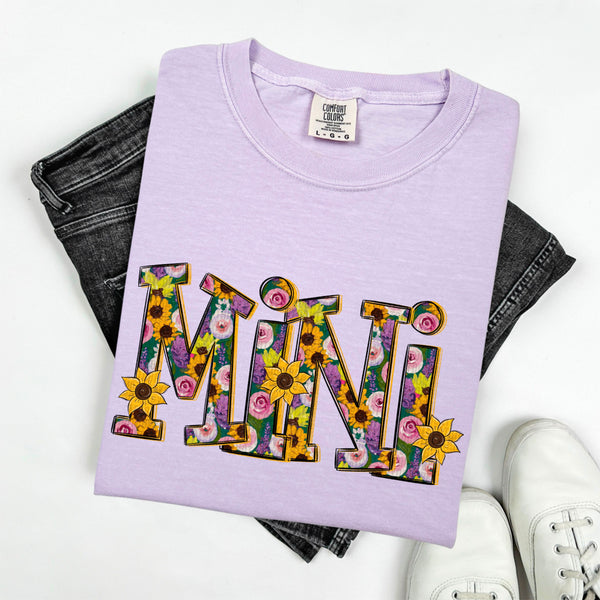 Mini Sunflower DTF Print
