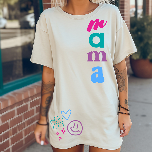 Mama Doodle Mix DTF Print