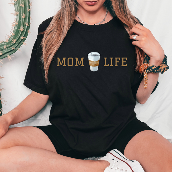 Mom Life Coffee DTF Print
