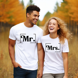 Mr Mrs DTF Print