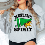 Mustang Spirit Pennant DTF Print