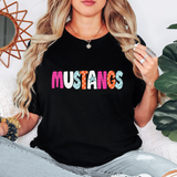 Mustangs Doodle Mix DTF Print