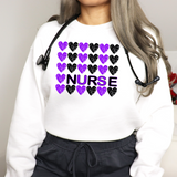 Nurse Heart Collage DTF Print