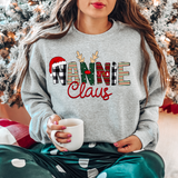 Nannie Claus Christmas DTF Print