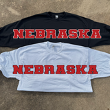 Nebraska Team Banner DTF Print