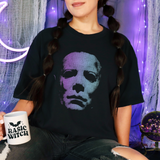 Neon Horror Characters DTF Print