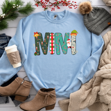 Nini Christmas Doodle DTF Print