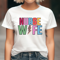 Nurse Wife Bolt DTF Print