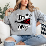 Owls Star Banner Trio DTF Print