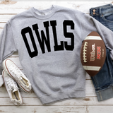 Owls Solid Arch DTF Print