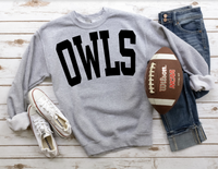 Owls Solid Arch DTF Print