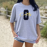 Faux Glitter Polka Dot O Colts DTF Print