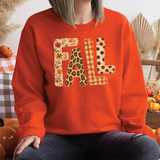 Fall Mixed Pattern DTF Print