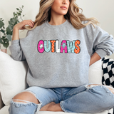 Outlaws Doodle Mix DTF Print