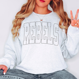 Rebels Outline Arch DTF Print