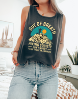 Out Of Breath Hiking DTF Print