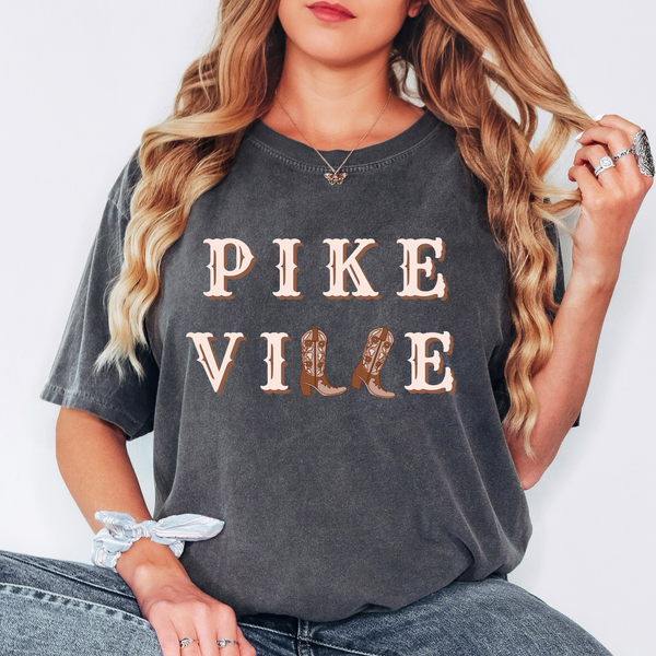 PikeVille Boots DTF Print