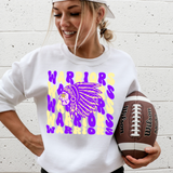 Preppy Warriors Stacked DTF Print