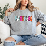 Panthers Doodle Mix DTF Print