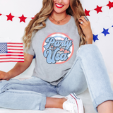 Party in the USA Circle DTF Print