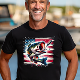 Patriotic Bass DTF Print