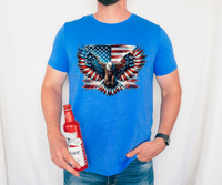 Patriotic Eagle 01 DTF Print