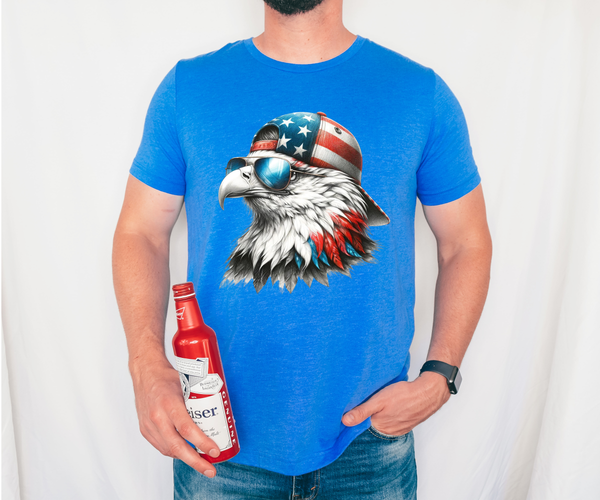 Patriotic Eagle 02 DTF Print