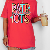Patriots Star Doodle Mix DTF Print