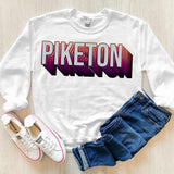 Piketon Layered Stack DTF Print