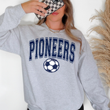 Pioneers Soccer Arch Distressed DTF Print