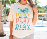 Pray On It DTF Print