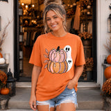 Pink Pumpkin Ghost Coquette Halloween DTF Print