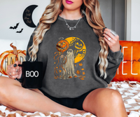 Pumpkins Ghost DTF Print