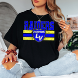 Grunge LV Raiders DTF Print